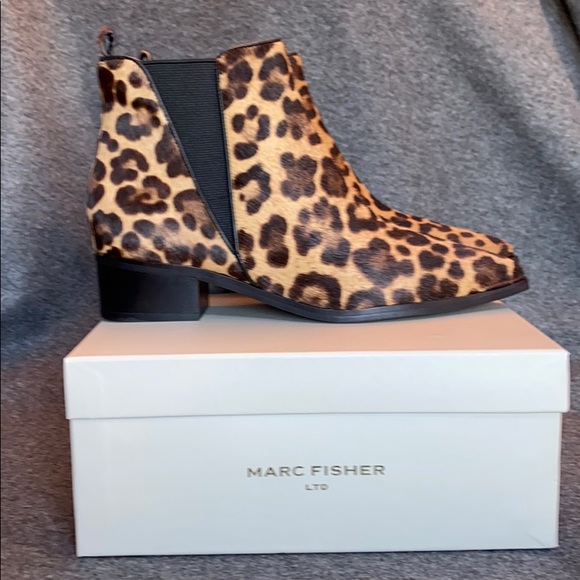 NWB! Marc Fisher Genuine Calf Hair Boots - Picture 3 of 7